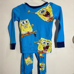 SpongeBob SquarePants Blue Pajama Set for Kids